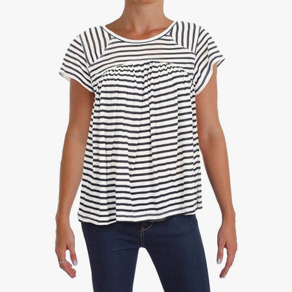Free People Jo Jo Striped Top